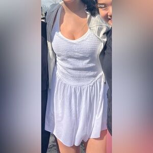 FP movement white athletic dress size M